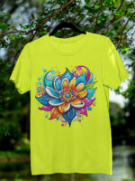 Women's Floral Graphic T-Shirt - WTEE-1580 - Image 3