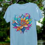 Women's Floral Graphic T-Shirt - WTEE-1580