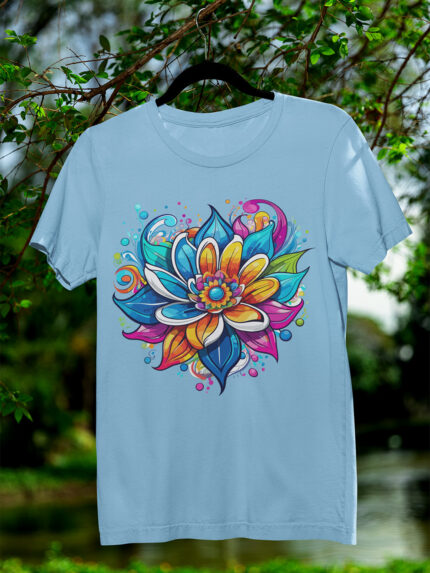 Women's Floral Graphic T-Shirt - WTEE-1580