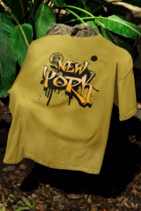 New York Letter Graphic Casual Drop Shoulder - WTEE-2008 - Image 5