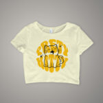 Graphic Crop Top for Women – Slim Fit, Bold Look - CROP-2082 - Image 2