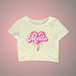 True Fit Printed Crop Top - Casual Look, Comfy Fee - CROP-2100 - Image 2