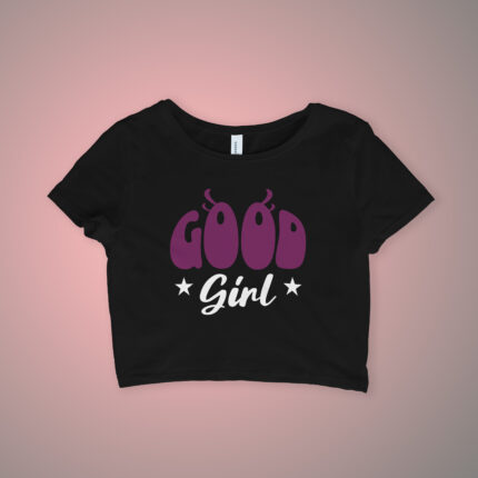 True Fit Printed Crop Top - Casual Look, Comfy Tee | CROP-2101