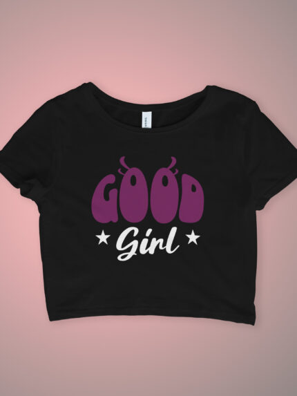 True Fit Printed Crop Top - Casual Look, Comfy Tee | CROP-2101