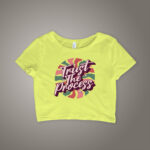 Graphic Crop top for Women – Slim Fit, Bold Look | CROP-2104 - Image 4