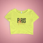 Short Sleeve Crop Top – Graphic Design, True Fit | CROP-2120 - Image 5