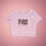 Short Sleeve Crop Top – Graphic Design, True Fit | CROP-2120 - Image 4