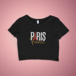 Short Sleeve Crop Top – Graphic Design, True Fit | CROP-2120 - Image 2