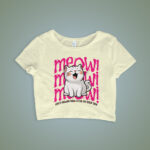 Short Sleeve Crop Top - CROP-2124 - Image 5