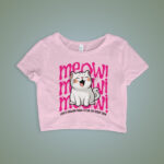 Short Sleeve Crop Top - CROP-2124 - Image 4