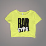 Printed Crop Top for Women - CROP-2127 - Image 4