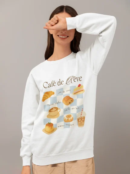 Soft Fabric Sweatshirt for Winter & Mild Weather - SWT-2332