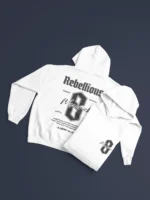 Modern Casual Hoodie - HOD-2353 - Image 2