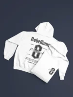 Modern Casual Hoodie - HOD-2353 - Image 2