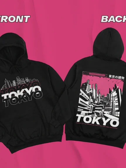 Unisex Hoodie – Streetwear Inspired Casual Wear - HOD-2355