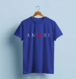 Mens Half Sleeve Cotton T-Shirt - TEE-3003 - Image 3