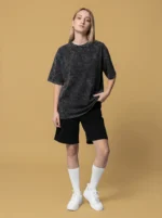 Acid Wash Premium Oversized Drop Shoulder T-Shirt | Product Code: DSV4-30 - Image 2