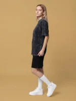 Acid Wash Premium Oversized Drop Shoulder T-Shirt | Product Code: DSV4-30 - Image 3