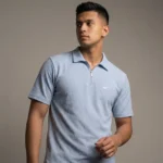 Premium Half Zip Polo T-Shirt - PLV4-04