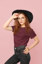 Round Neck Regular Fit Basic T-Shirt – Unisex Measurement - STE-03 - Image 5