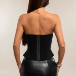 Women's Waist Defining Strapless Boned Corset Top - IMP21C - Image 3